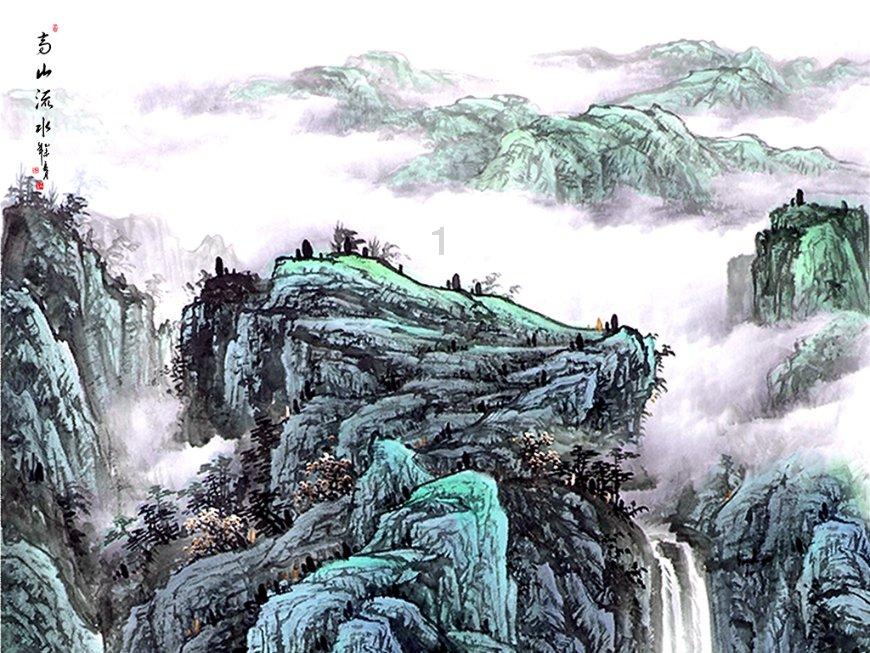 上升的五彩石